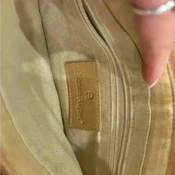 Etienne Aigner Braided Handle Handbag - Picture 2 of 10